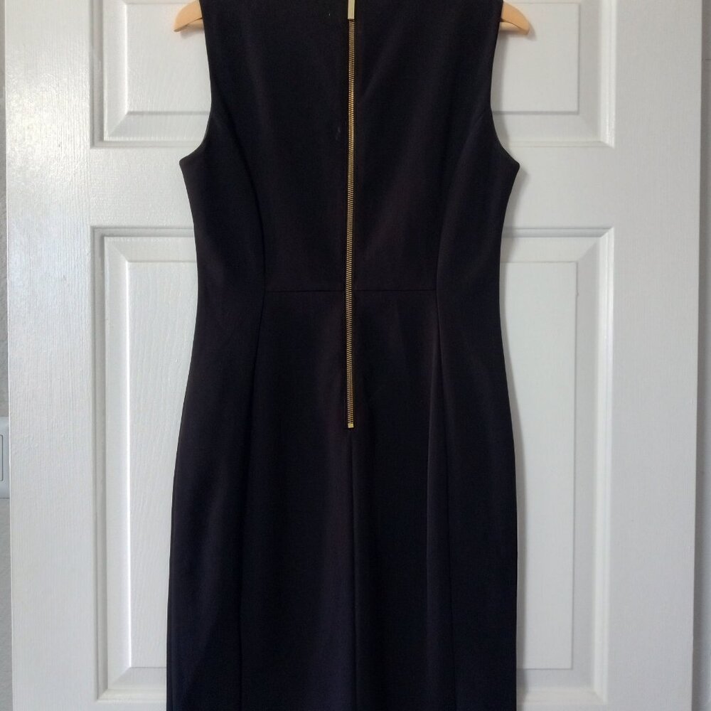 CALVIN KLEIN Sleeveless Sheath Dress / LIKE NEW / $67 - Picture 3 of 8